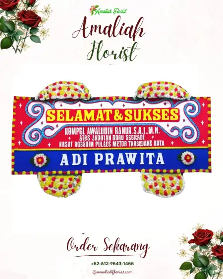 Papan Bunga Ucapan Selamat Kedungsugo